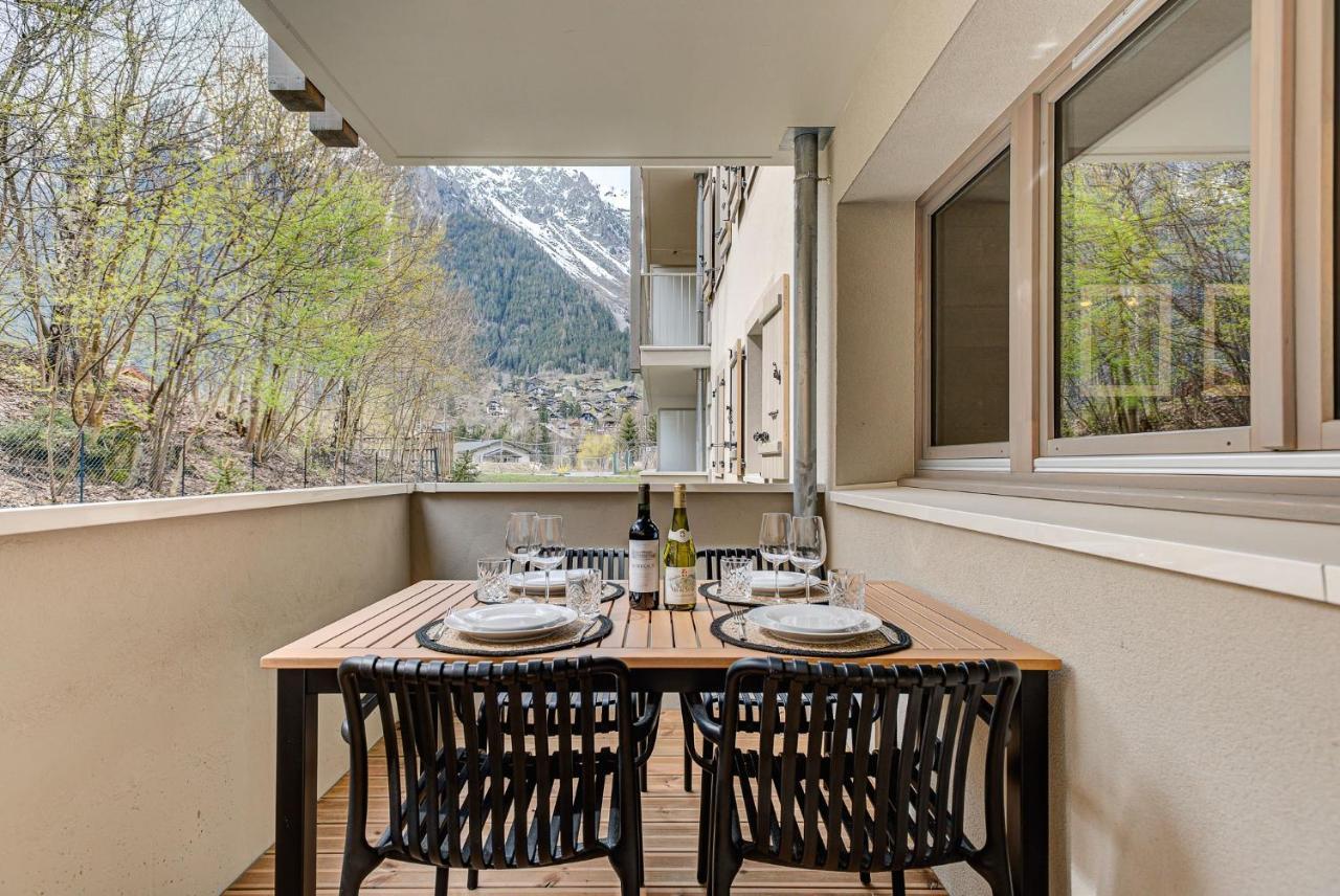 White Pearl A02 - Alpes Travel - Chamonix - Sleeps 4 Apartman Kültér fotó